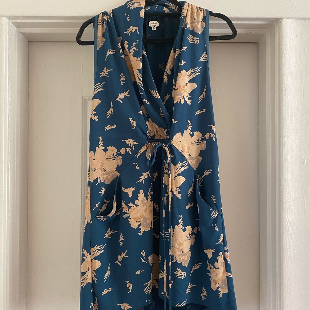 Aritzia | Wilfred Sabine Floral Dress - Picture 3 of 4